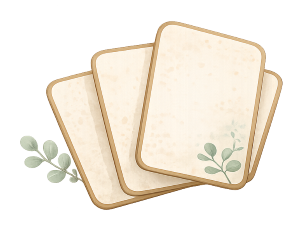 Solalma illustrated massage and connection cards